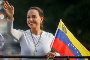 Líder opositora María Corina agradece defensa del canciller de RD en OEA