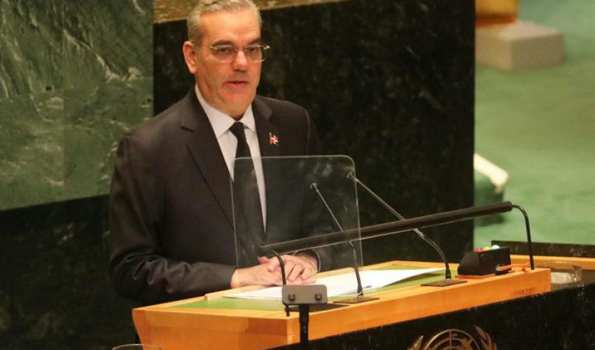 En Asamblea general de la ONU presidente Abinader advierte que la estabilidad en Haití es necesaria para la seguridad regional