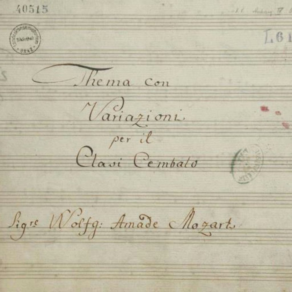 Hallazgo sorprendente en Alemania: descubren obra inédita atribuida a Mozart