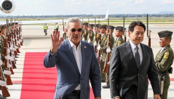 Presidente Abinader Llega A Ciudad De México