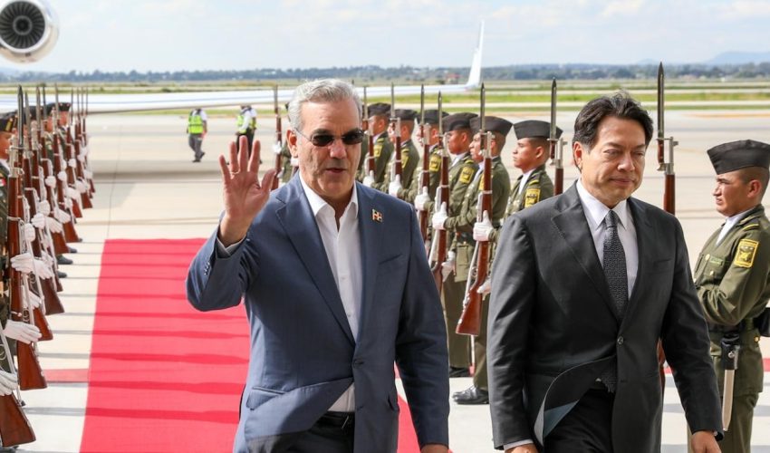 Presidente Abinader Llega A Ciudad De México