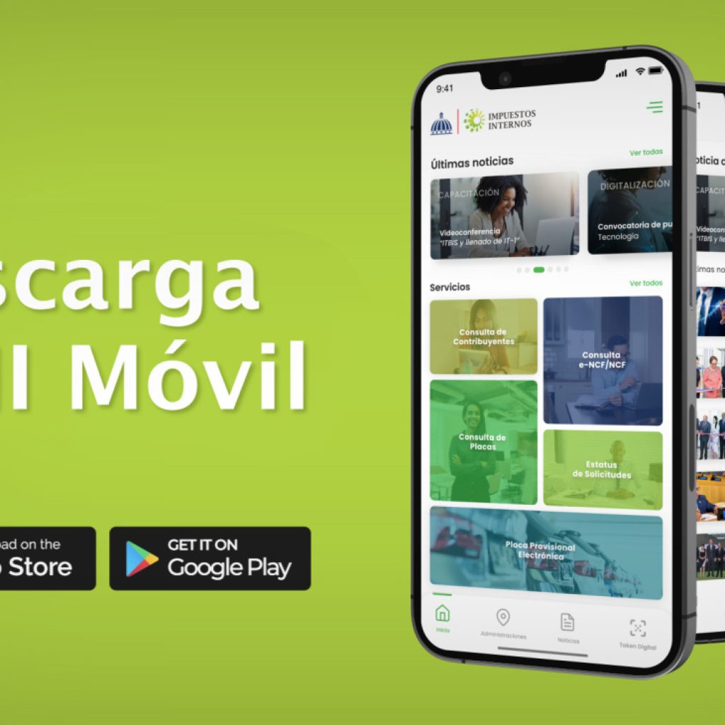 DGII ANUNCIA MEJORAS Y NUEVAS FUNCIONES EN APLICACIÓN MÓVIL